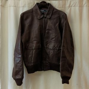 Ralph Lauren Genuine Leather Jacket